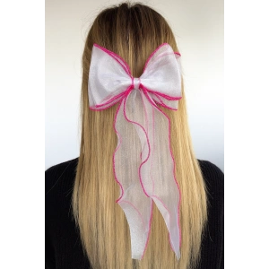 Pembe Renk Kurdele Otomat Toka