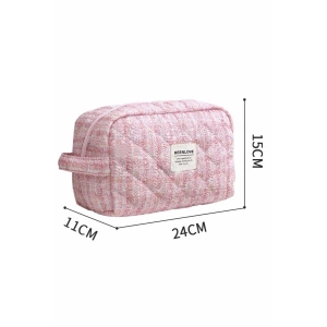 Pembe Renk Makyaj/Kozmetik Çantası
