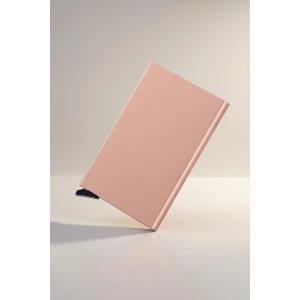 Pembe Renk Metal Kartlık