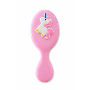 Pembe Renk Unicorn Figürlü Çocuk Saç Tarama Fırçası/Tarak