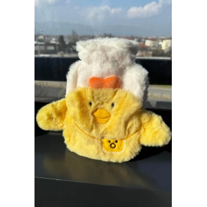 Sarı Renk Civciv Figürlü Sıcak Su Torbası