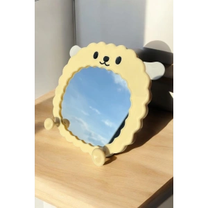 Sarı Renk Koyun Figürlü Masa Aynası