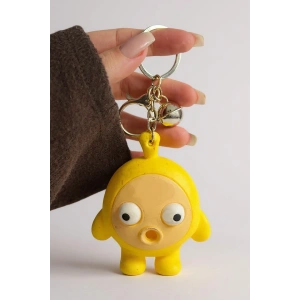 Sarı Renk Oyuncak Figürlü Anahtarlık