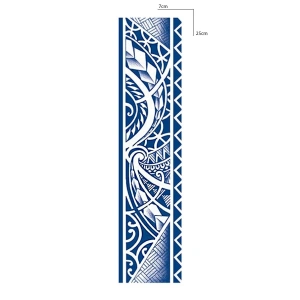 Şekil Bilek Sonradan Kararan Yarı Kalıcı Geçici Dövme Tattoo
