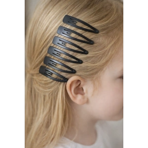 Siyah Renk 6li Yan Toka Set