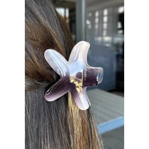 Siyah Renk Deniz Yıldızı Figürlü Mandal Toka