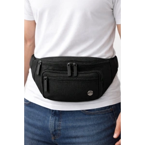 Siyah Renk Erkek Bel Çantası