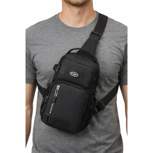 Siyah Renk Erkek Omuz Çantası