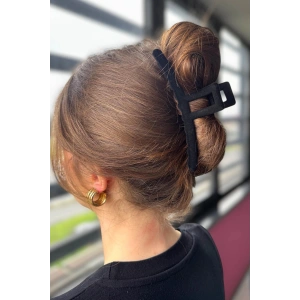 Siyah Renk Kadife Mandal Toka