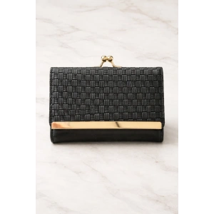 Siyah Renk Kadın Cüzdan/ Kartlık