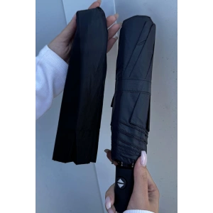 Siyah Renk Katlanabilir Şemsiye