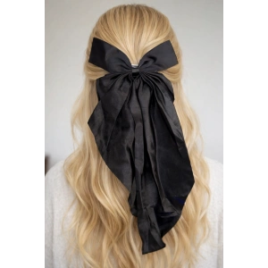 Siyah Renk Kurdele Pens Toka