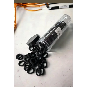 Siyah Renk Lastik Toka Set