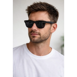 Siyah Renk Mat Unisex Güneş Gözlüğü