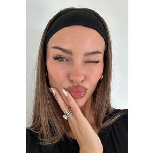 Siyah Renk Saç Bandı/ Bandana