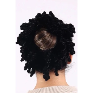 Siyah Renk Tesettür Topuz Tokası