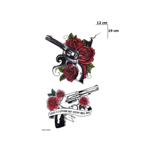 Tabanca Dövme Geçici Tattoo