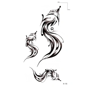 Tilki Geçici Dövme Tattoo
