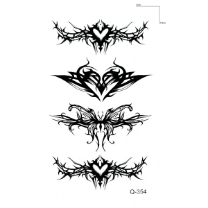 Tribal Gül Geçici Dövme Tattoo