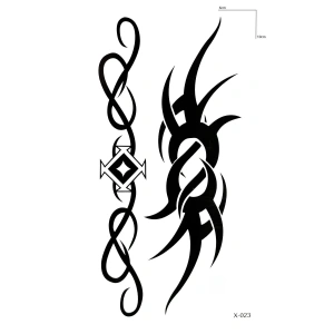 Tribal Mini Geçici Dövme Tattoo