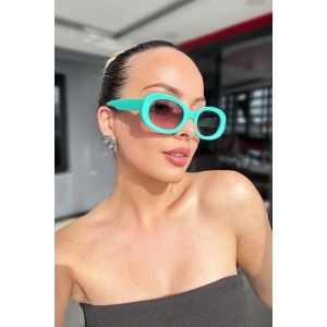 Turkuaz Renk Güneş Gözlüğü