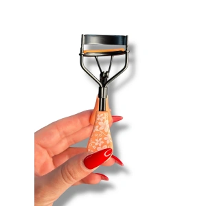 Turuncu Renk Kirpik Kıvırıcı/ Kirpik Kıvırma Aparatı