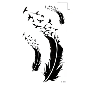 Tüy Geçici Dövme Tattoo
