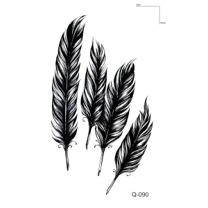 Tüy Mini Geçici Dövme Tattoo