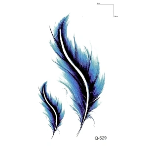 Tüy Mini Geçici Dövme Tattoo