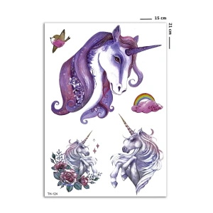 Unicorn Geçici Dövme Tattoo