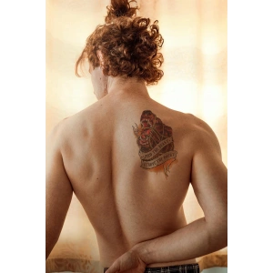 Vahşi Ayı Geçici Dövme Tattoo