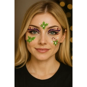 Yapışkanlı Yüz Dövme Tattoo