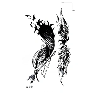 Yaprak Mini Dövme Geçici Tattoo