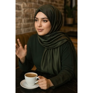 Yeşil Renk Tafta Şal