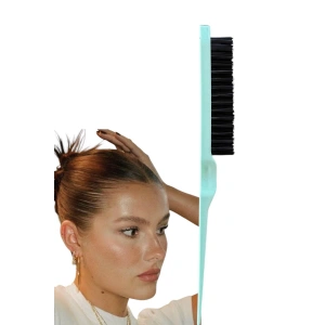 Yeşil Renk Topuz Fırçası