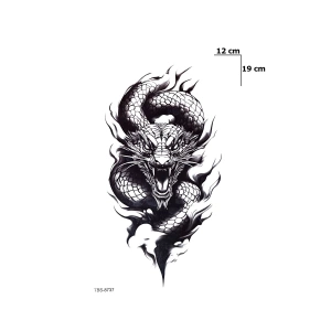 Yılan Geçici Dövme Tattoo