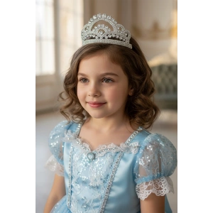 Zirkon Taşlı Gelin/Kına/Nişan/Söz Tasarım Taç