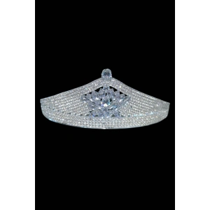 Zirkon Taşlı Gelin/Kına/Nişan/Söz Tasarım Taç