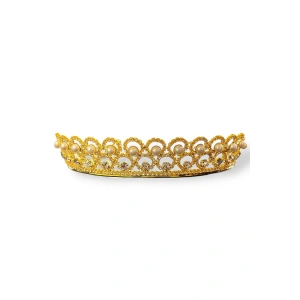 Zirkon Taşlı Gelin/Kına/Nişan/Söz Tasarım Taç