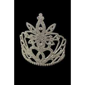 Zirkon Taşlı Gelin/Kına/Nişan/Söz Tasarım Taç