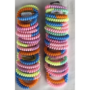 20li Karışık Renk İkili Helezon Toka Set