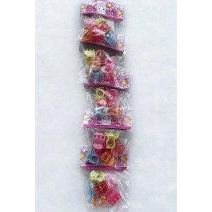 5li 30 Adet Karışık Renk Çocuk Mandal Toka Set