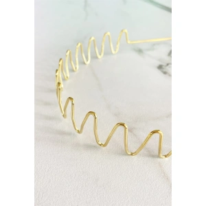 Altın Renk Metal Taç