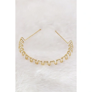 Altın Renk Metal Taç