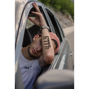 Geçici Türk Yazılı Dövme Tattoo