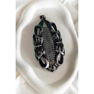 Karışık Renk Antik Desenli Kelebek Figürlü  Muz Toka