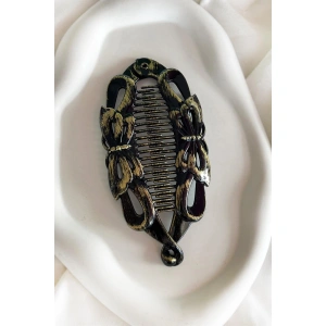 Karışık Renk Antik Desenli Kelebek Figürlü  Muz Toka