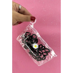 Siyah Renk Havlu Lastik Toka