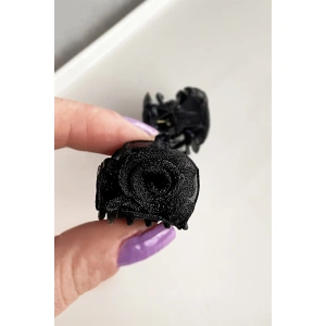 Siyah Renk İkili Mandal Toka Set