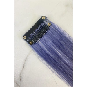 Yan Çıt Çıt Postiş / 2 Renk Ombre / 50 Cm